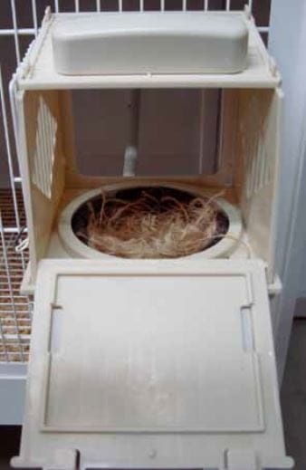 Canary nest pans