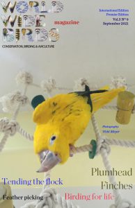 Word Wide birds magazine cover International September 2021