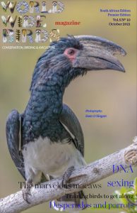 Word Wide birds magazine cover South Africa October 2021