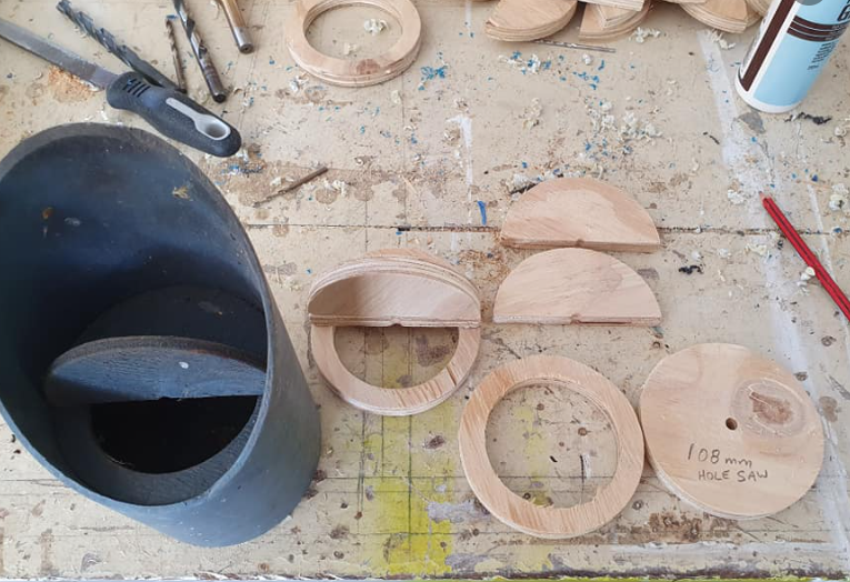 Breeding Black-faced Firefinches