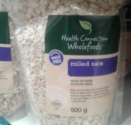 Rolled oats for birds