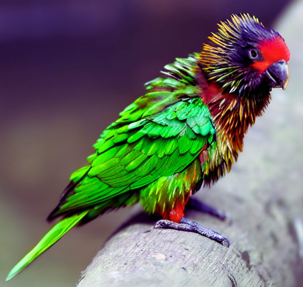 Yellow-streaked lory