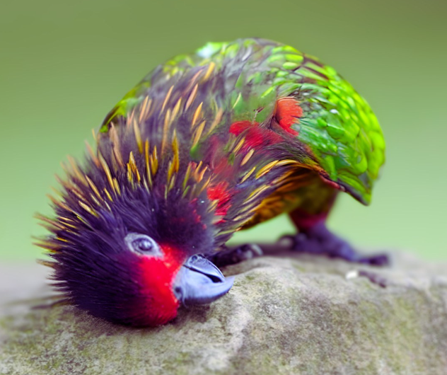 Yellow-streaked lory
