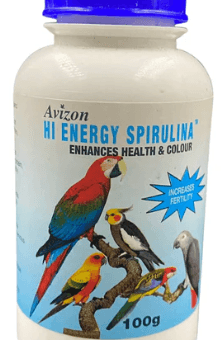 Hi energy spirulina