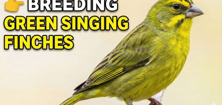 How to Breed Green Singing Finches Successfully Yellow-fronted Canary Aviculture Guide Crithagra mozambica thumbnail