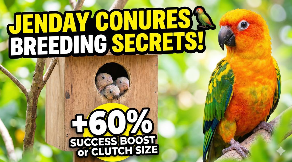 How to Breed Jendays Successfully (Housing, Diet & Nesting)